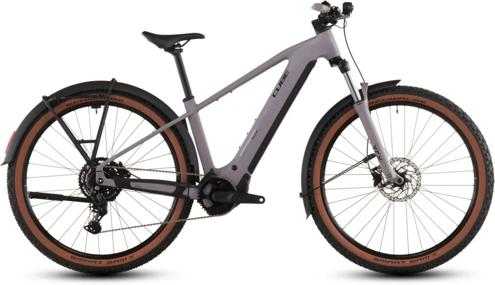 Cube Reaction Hybrid Performance 600 FE plumgrey´n´black 2026 - S Solange Der Vorrat Reicht