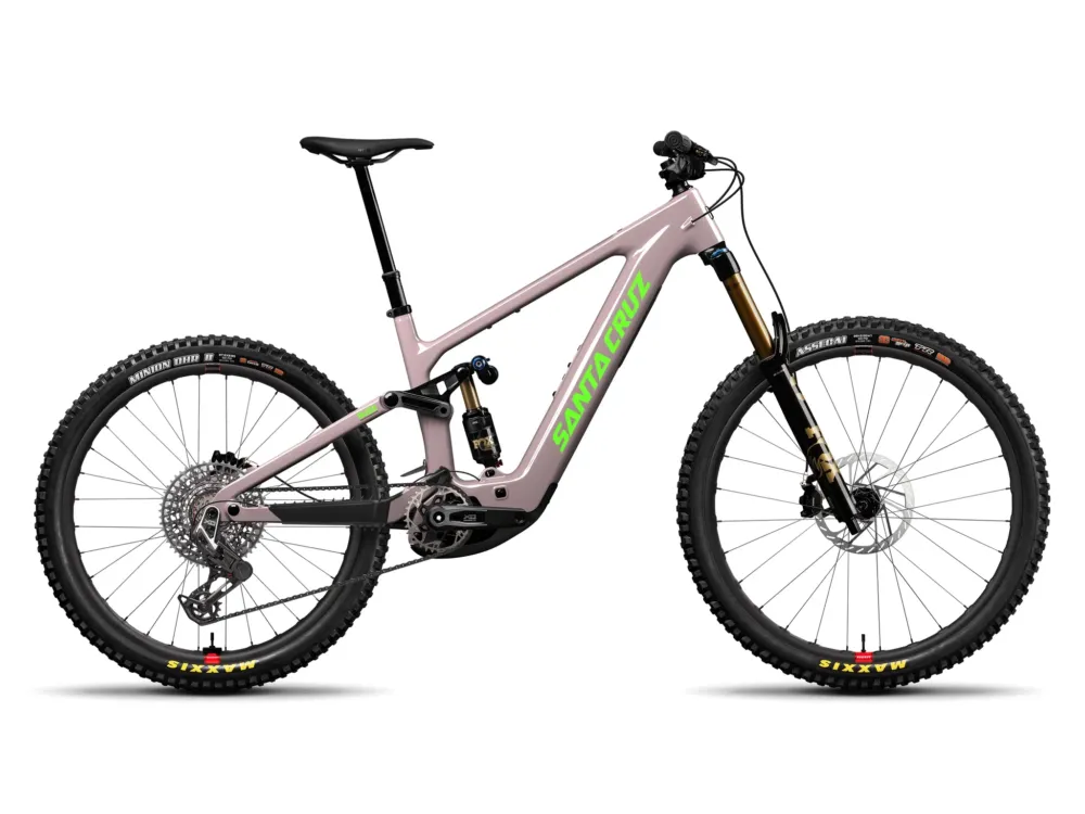 Jetzt Bestellen Santa Cruz Bullit 4 CC MX X0 AXS RSV CH Gloss Purple Smoke/Spring Green 2027 - M