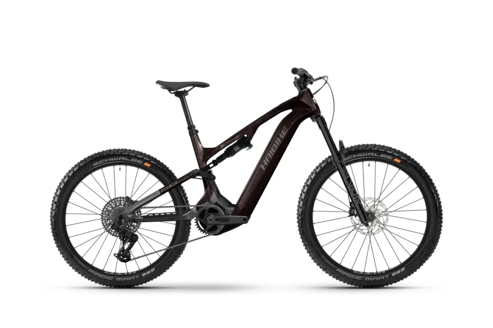 Ausverkauf Haibike ALLMTN CF 9 800 black/platinum glänzend 2025 - XL