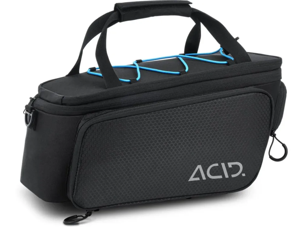 Acid Fahrradtasche TRUNK CITY 8+16 RILink - black / 24 L Preis Gesenkt
