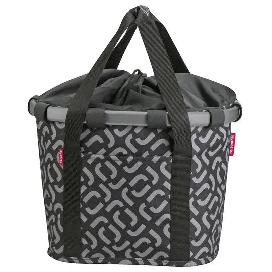 Klickfix Reisenthel Bikebasket - schwarz/silber Neue Kollektion