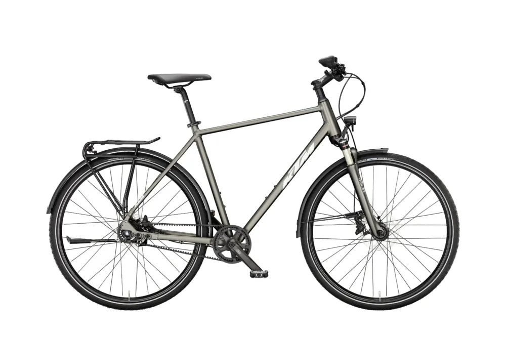 Markenware KTM LIFE TOUR Diamant Machine Grey Matt (Silv.&Blue) - 56 cm