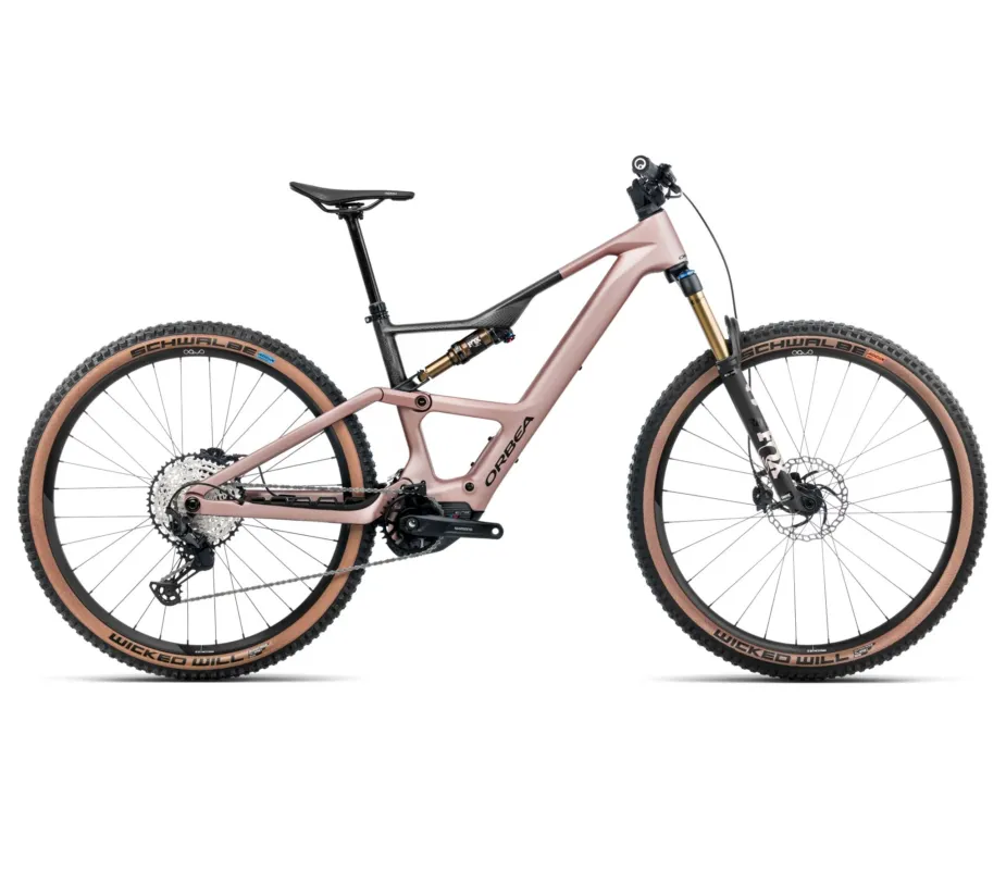 Zertifiziert Orbea RISE SL M10 630W Desert Rose - Carbon Raw 2025 - XL