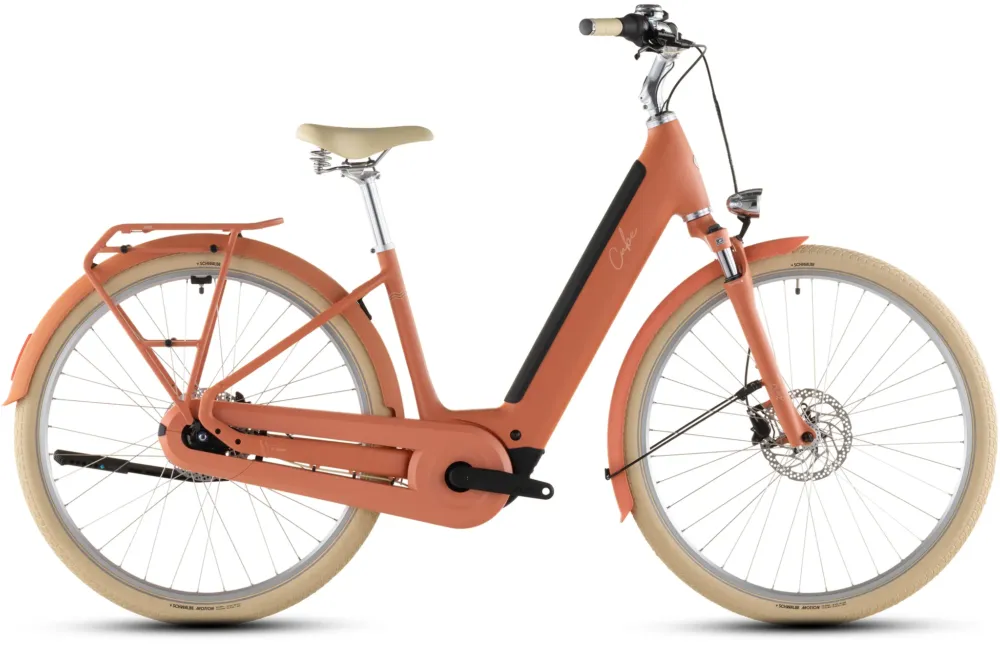 Cube Aruba Hybrid 600 papaya´n´creme Tiefeinsteiger 2026 - 50 cm Begrenztes Angebot