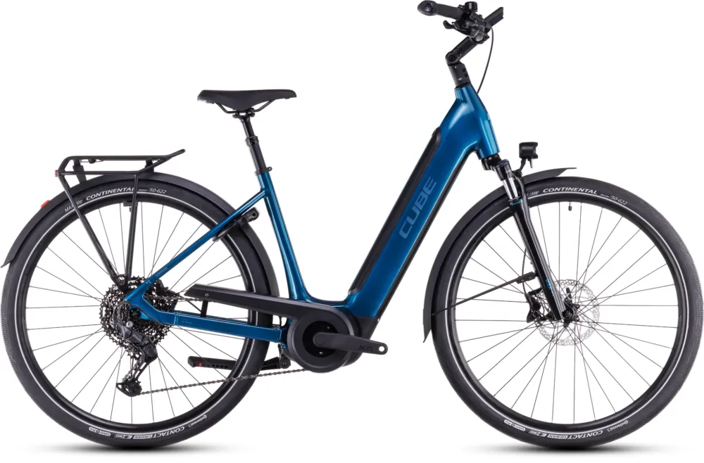 Cube Supreme Hybrid Pro 625 electricblue´n´blue Tiefeinsteiger 2026 - 58 cm Preisreduziert
