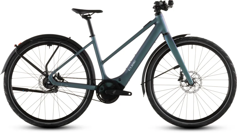 Sonderaktion Cube Editor Hybrid SLT 400X FE smaragdgrey´n´prism Trapeze 2026 - 58 cm