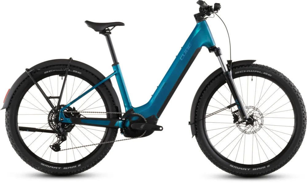 Preiswert Cube Reaction Hybrid Performance 600 FE electricblue´n´dazzle Tiefeinsteiger 2026 - M