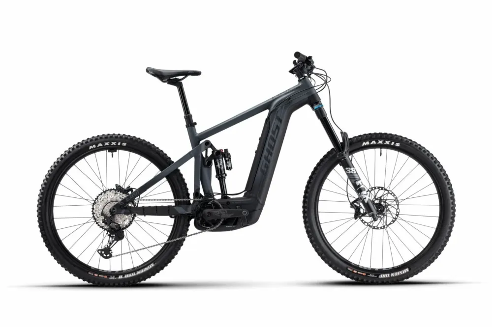 Ghost E-RIOT AM AL 160/160 Universal dark gray/black - matt - S Jetzt Kaufen