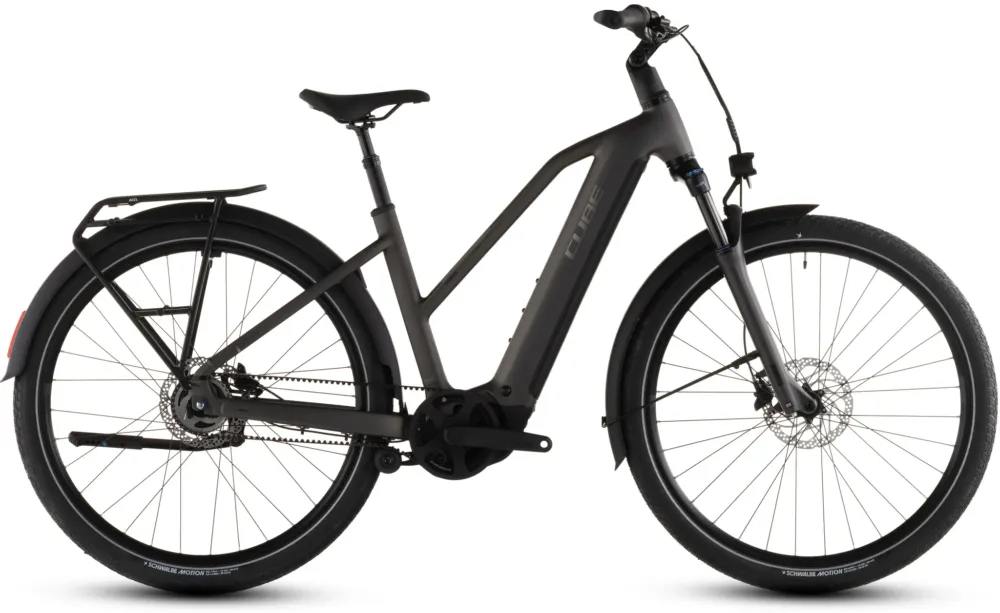 Sonderaktion Cube Touring Hybrid Comfort SLX 800 charcoal´n´chrome Trapeze 2026 - 58 cm