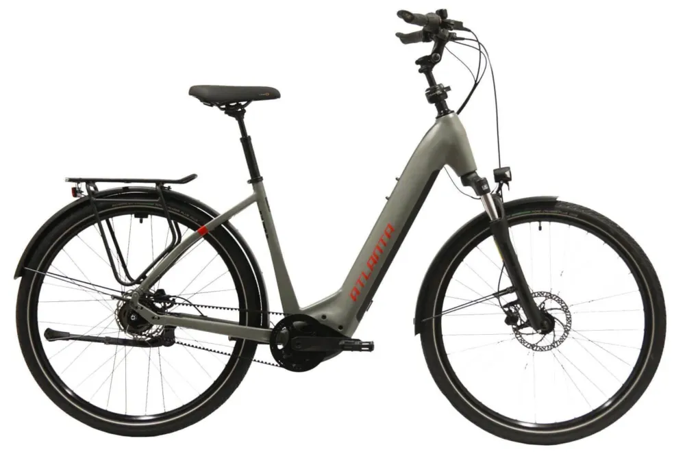 Atlanta Rückenwind IN 6.0 Wave 750Wh Grau/Schwarz Tiefeinstieg - 55 cm Markenprodukt