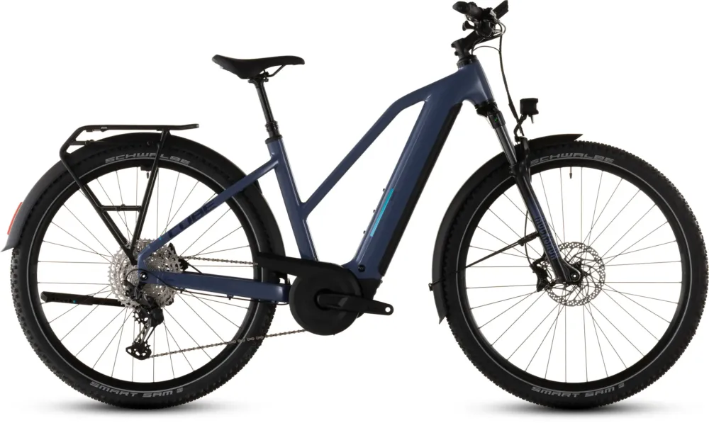 Direkt Vom Hersteller Cube Nuride Hybrid EXC 800 jeansblue´n´blue Trapeze 2026 - 58 cm
