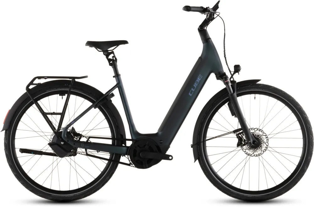 Cube Supreme Hybrid Deluxe SLT 600 metalblue´n´reflex Tiefeinsteiger 2026 - 58 cm Preis Gesenkt