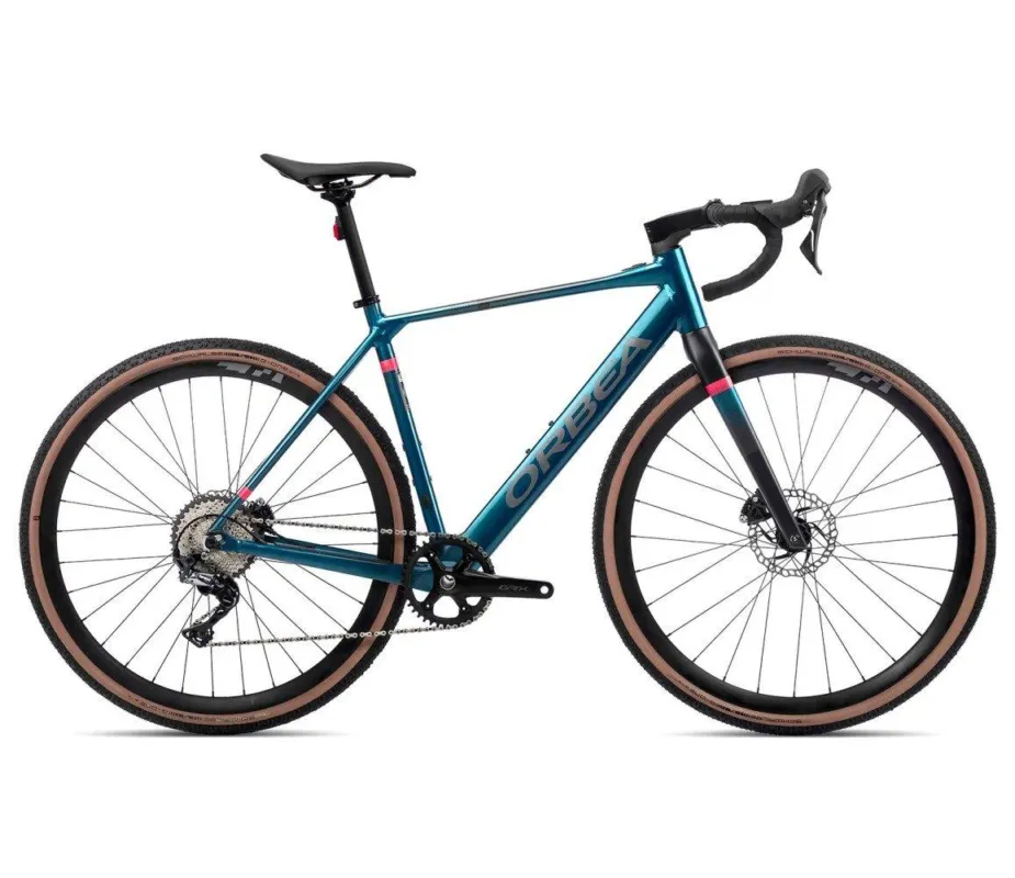 Versand Am Gleichen Tag Orbea GAIN D30 1X Borealis Blue - Black - 55 cm