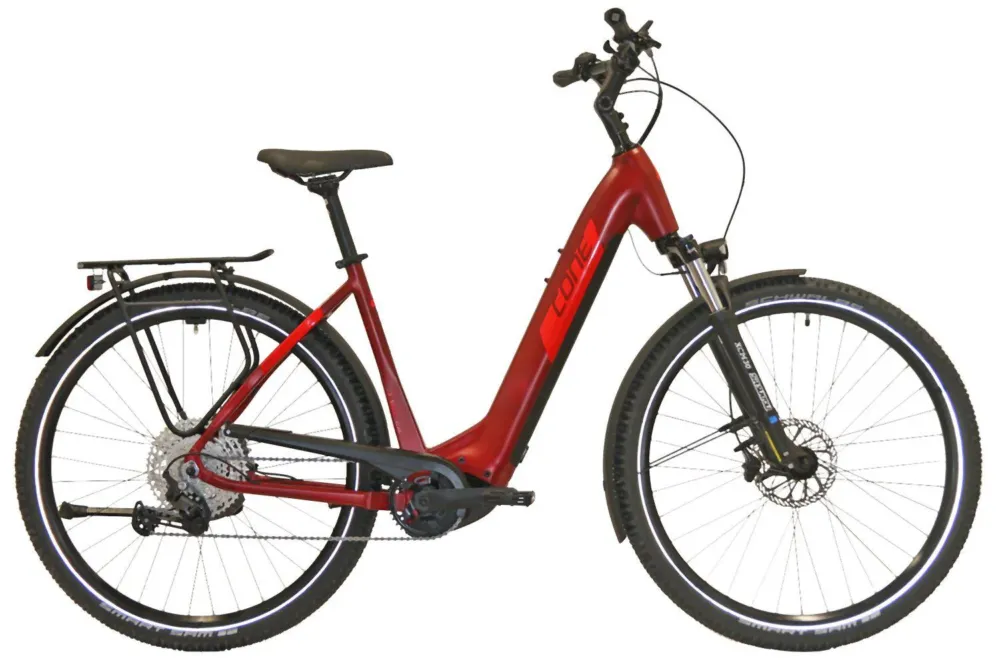 CONE eSUV IN 3.0 Wave 625Wh Dunkelrot-Schwarz - 55 cm Direktkauf