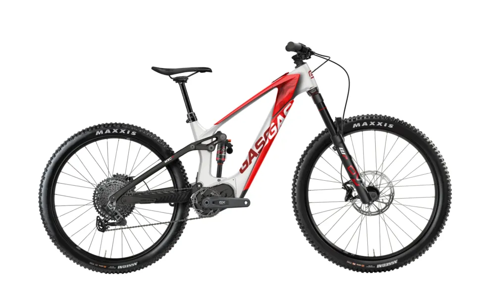 Markenware GASGAS MXC 5 Blanca White/Sangria Red - L