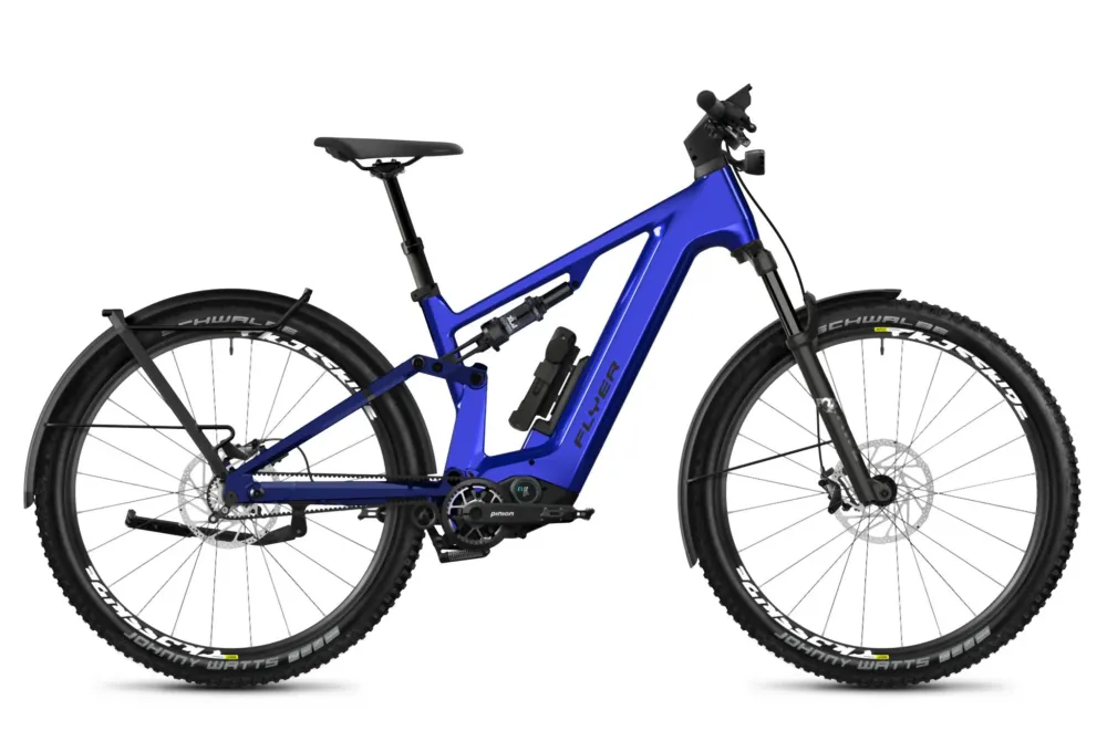 Solange Der Vorrat Reicht Flyer Goroc TR:X 8.63 Enzian Blue Gloss - M