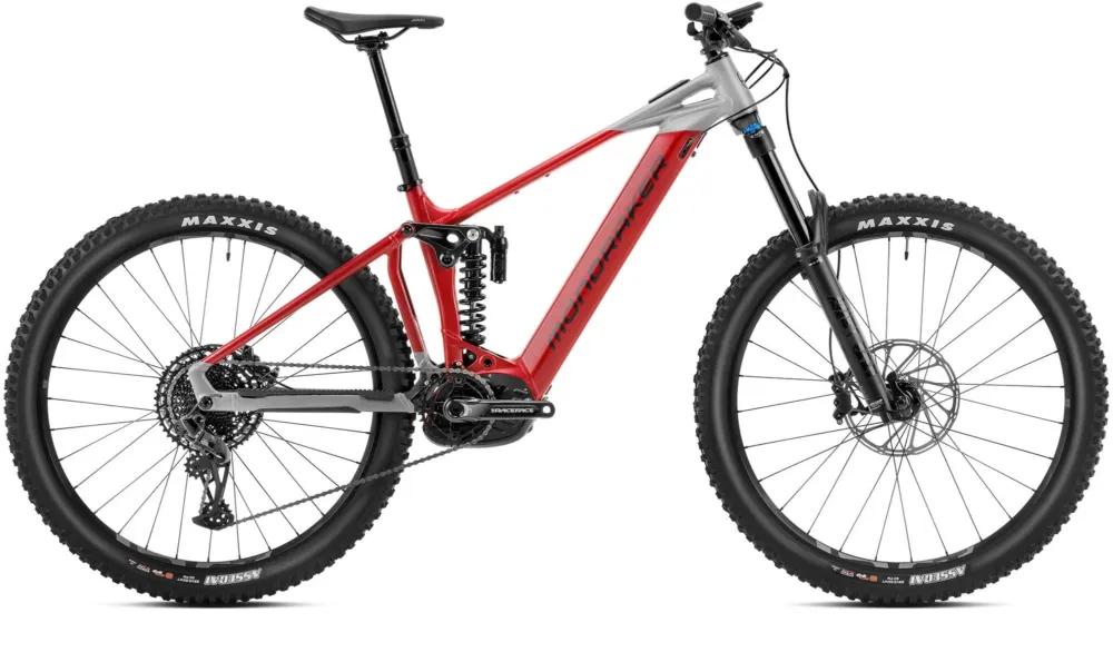 Heißes Angebot Mondraker Level R Matte Cherry Red / Nimbus Grey - S