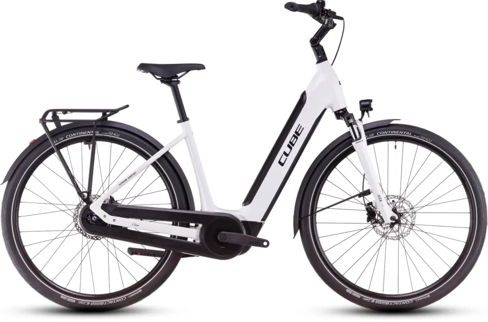 Cube Supreme Hybrid Comf. ONE 500 white EE 2025 - 46 cm Top-Seller