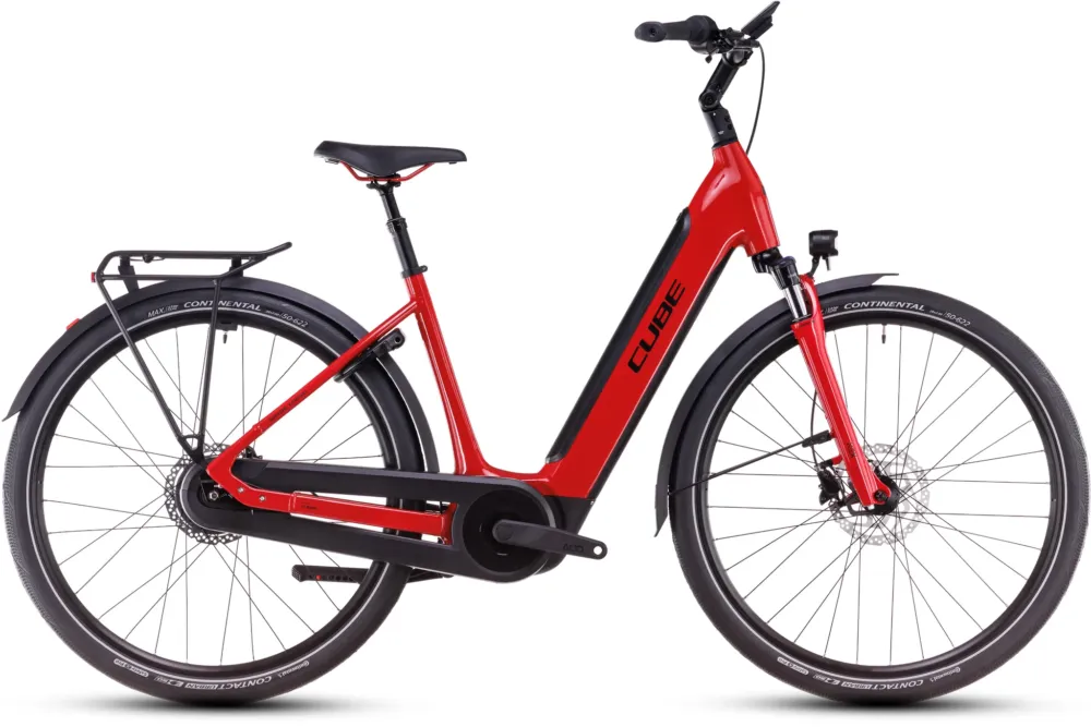 Rabatt Cube Supreme Hybrid Comf. Pro 625 firered EE 2025 - 54 cm