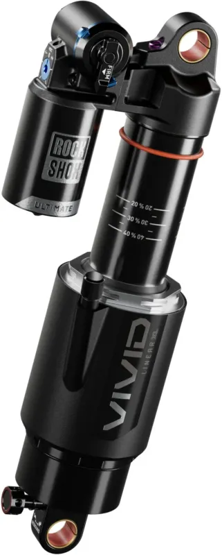 Geprüft RockShox Rear Shock Vivid Ultimate RC2T D1 Reb55/Comp34 230 x 60 - black