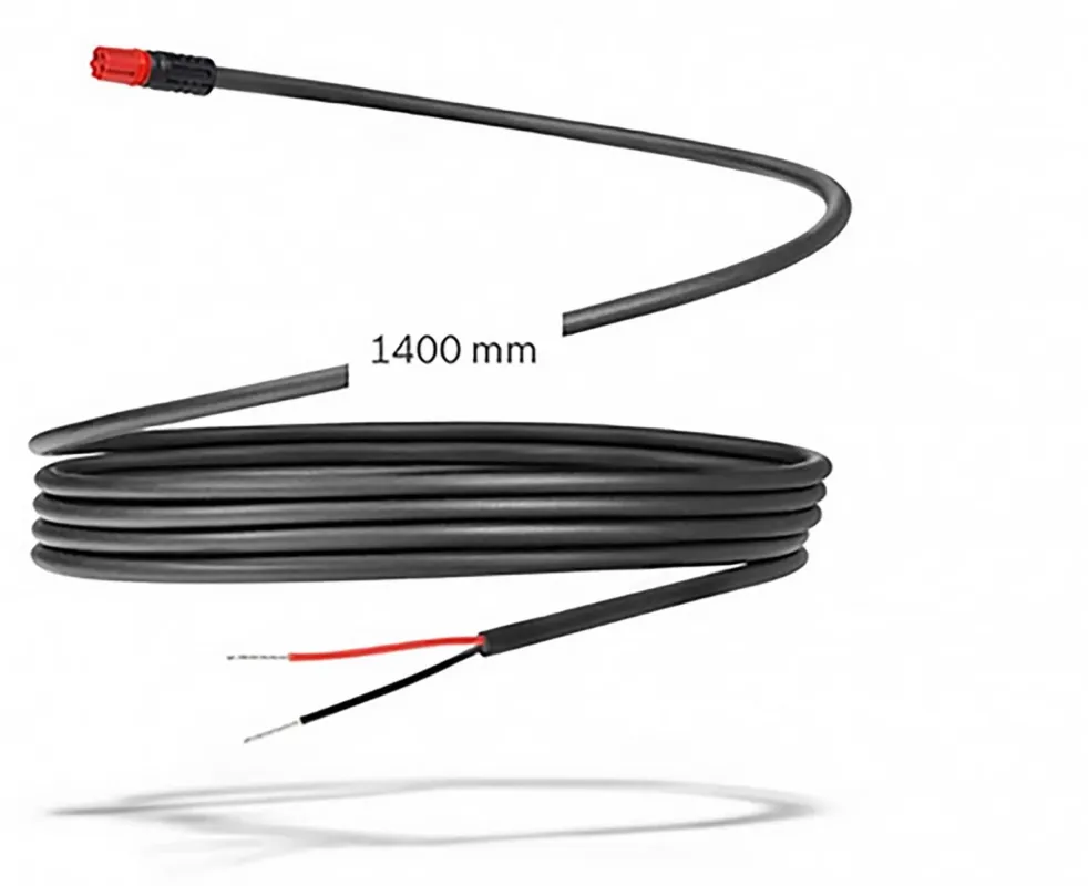 Bosch Lichtkabel Rücklicht, 1.400 mm (BCH3330_1400) - Schwarz Mega-Angebot