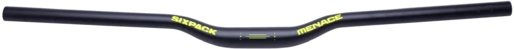 Top-Seller Sixpack Lenker Menace 725 x Ø31.8 - Black/Neon-Yellow
