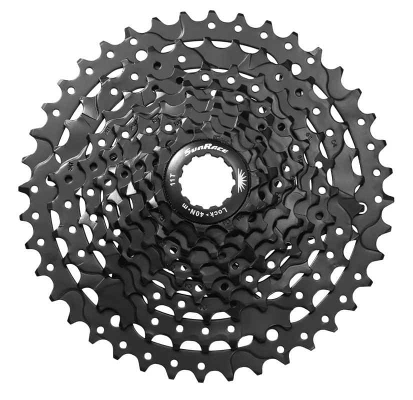 Sunrace M980 9 Speed Kassette - schwarz Kostenloser Versand