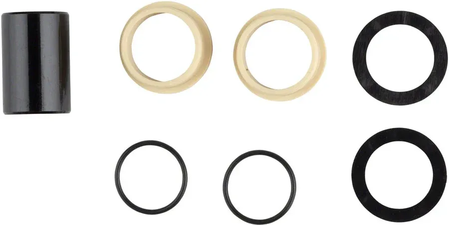 Begrenztes Angebot Fox Factory Kit: Mounting Hardware: Crush Washer AL 8mm - Schwarz