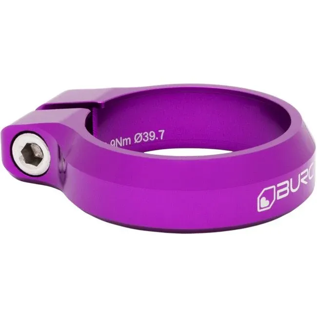 Super-Preis Burgtec Seat Clamp Purple Rain 36.4mm Diameter - Purple Rain / 36.4mm Diameter