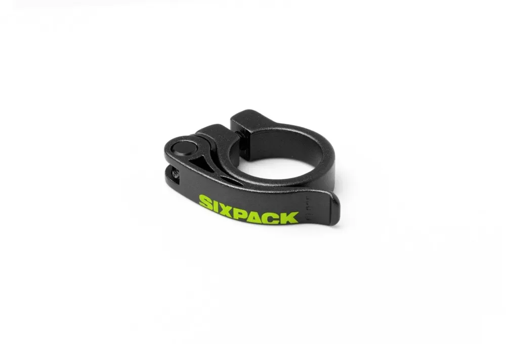 Sixpack Sattelklemme Menace Ø31.8 - Blue Super-Preis