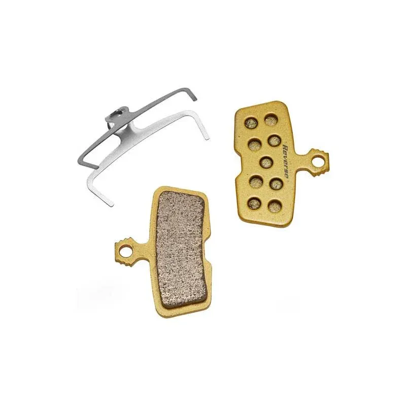 Zertifiziert REVERSE Scheibenbremsbelag Avid Code 2011-2014/ Code R, sinter - Gold