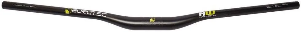 Burgtec Ride Wide Carbon Enduro Handlebar - 20 Rise - 35 - Schwarz Garantierte Lieferung
