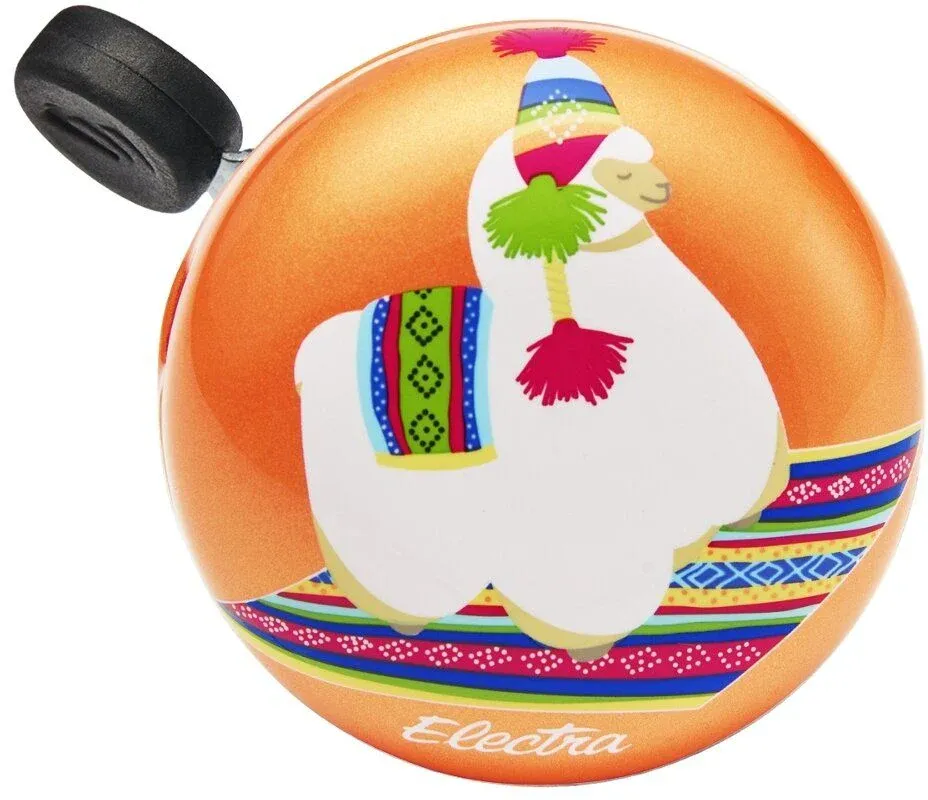 Nur Heute Electra Alpaca Domed Bike Bell - Dark orange