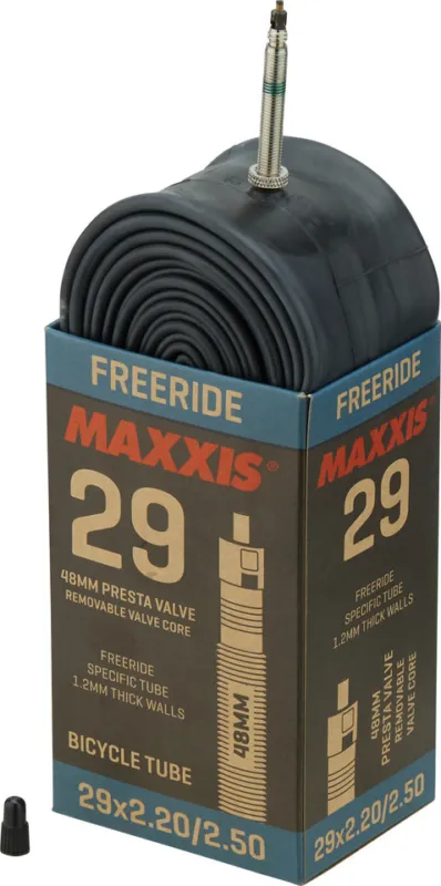 Jetzt Kaufen Maxxis FreeRide 29" Schlauch - schwarz | SV | 57-622 bis 63-622 | 48 mm