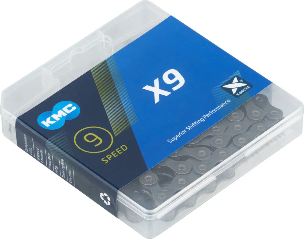 KMC X9 Kette 9-fach - grey | 114 Jetzt Bestellen