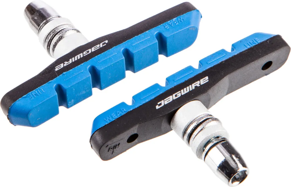 Markenprodukt Jagwire Bremsschuhe Mountain Sport für V-Brake - blue