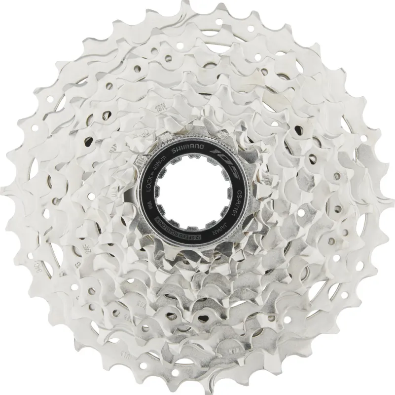 Shimano 105 Kassette CS-R7101-12 12-fach - silber | 11-34 Markenprodukt