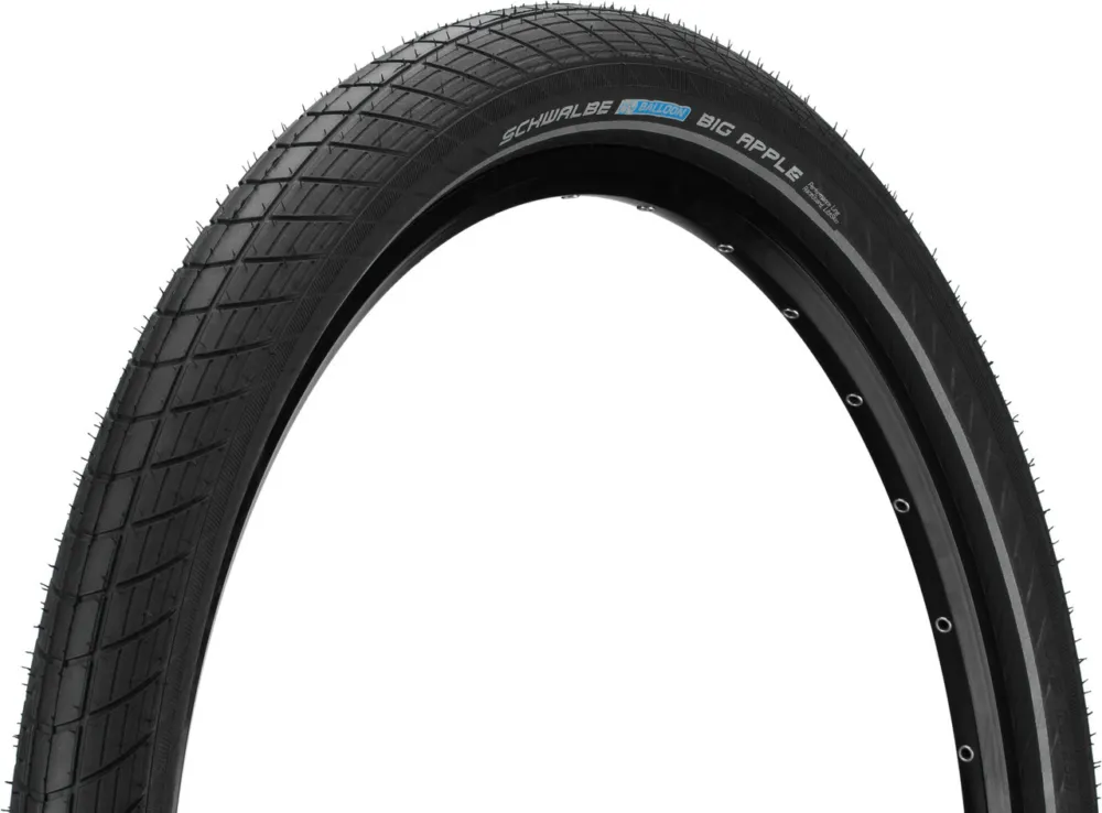Direktkauf Schwalbe Big Apple Performance 26" Drahtreifen - schwarz-reflex | 26 " | 55 mm | 2.15 " | 55-559