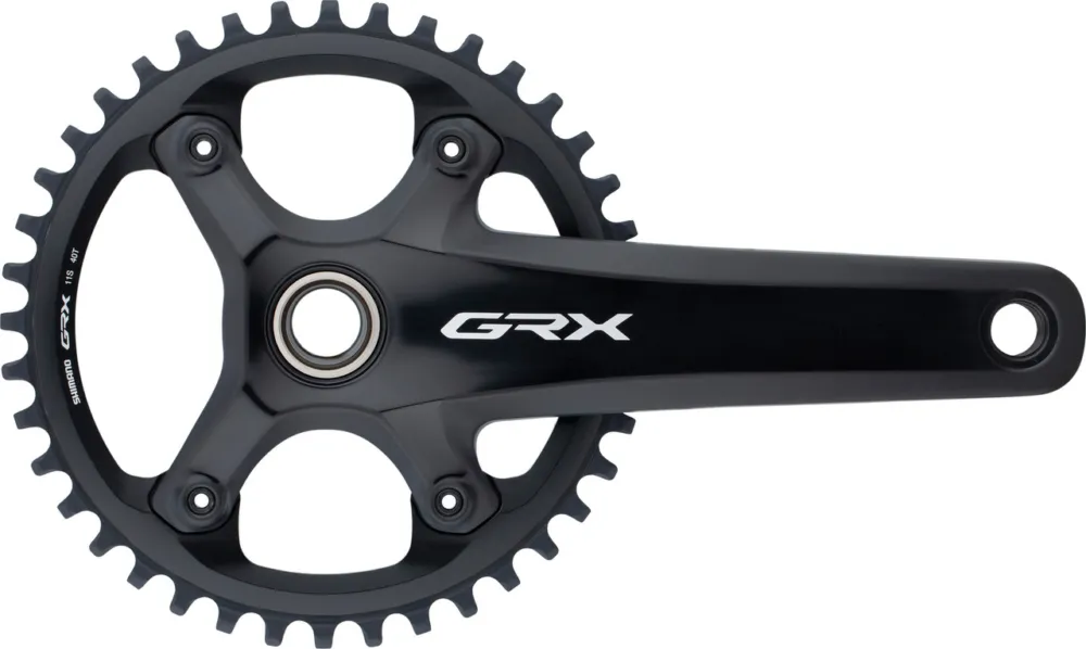 Preis Gesenkt Shimano GRX Kurbelgarnitur FC-RX810-1 Hollowtech II - schwarz | 175,0 mm | 40