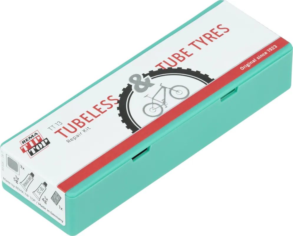 Neue Ware Tip Top Flickzeug Set TT 13 Tubeless Repair Kit - universal