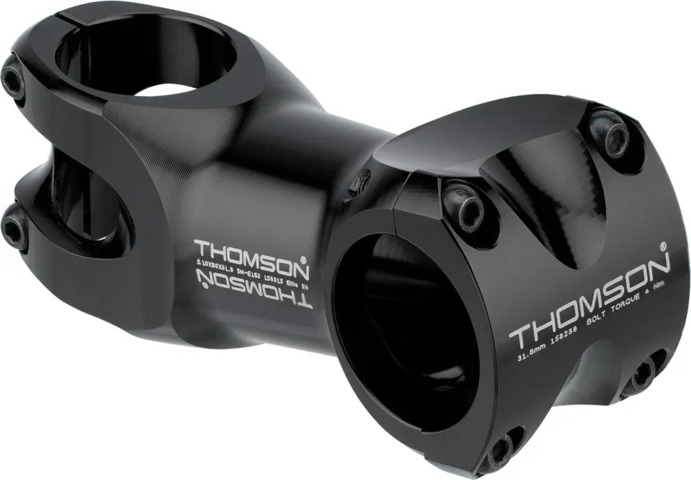 Kostenfreie Lieferung Thomson Elite X4 Vorbau 1 1/8" 31.8 - schwarz | 80 mm 10°