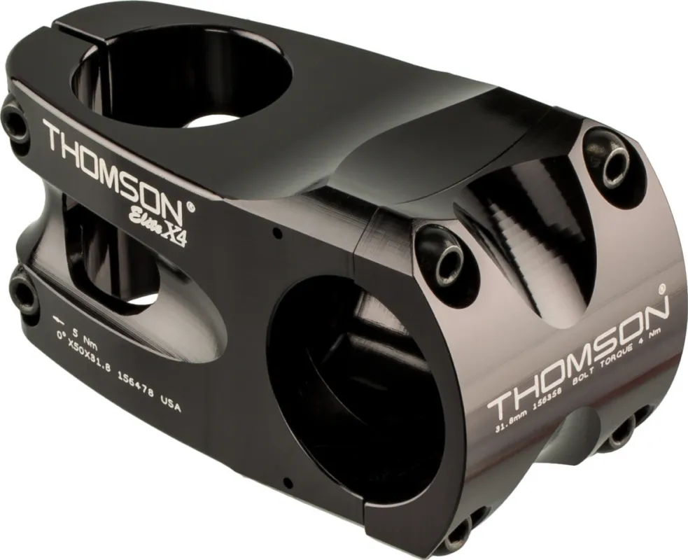 Preisknaller Thomson Elite X4 Vorbau 1 1/8" 31.8 - schwarz | 90 mm 10°