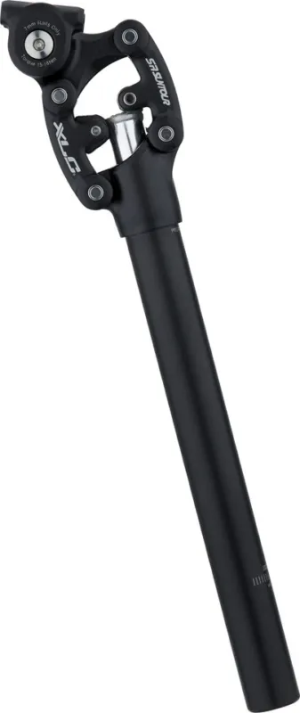 XLC SP-S11 Federsattelstütze - schwarz | 31,6 mm | 350 mm | 25 mm Markenware