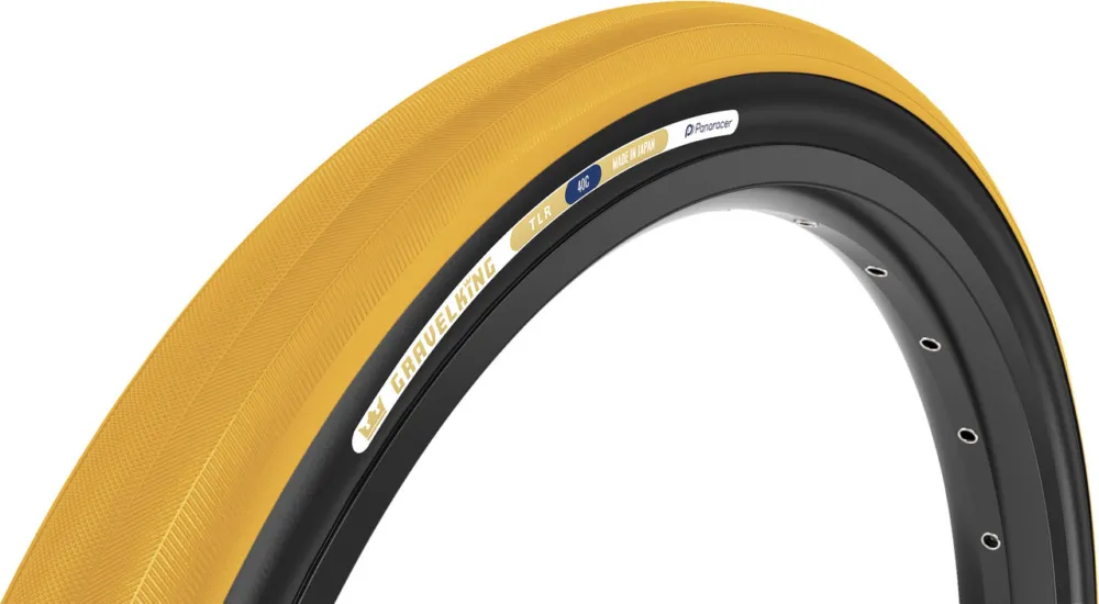 Abverkauf Panaracer GravelKing TLR Limited Edition 28" Faltreifen - honey butter-black | 40 mm | 40-622
