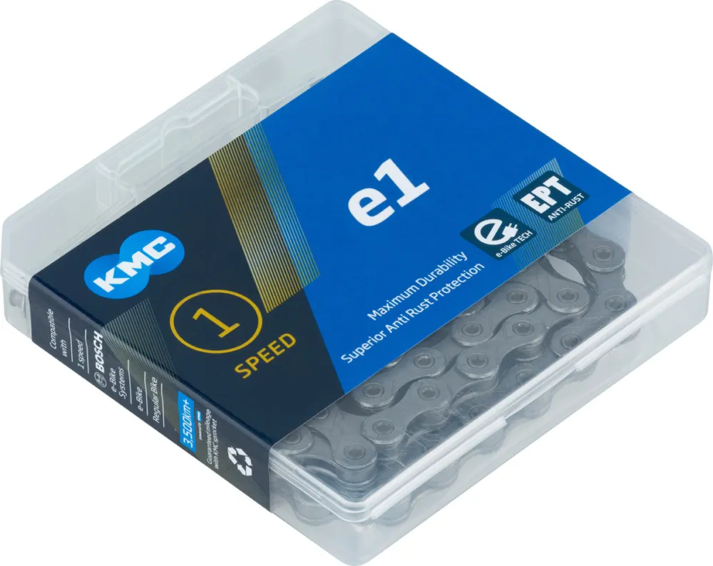 KMC e1 Kette 1-fach - ept silver | 110 Garantierte Lieferung