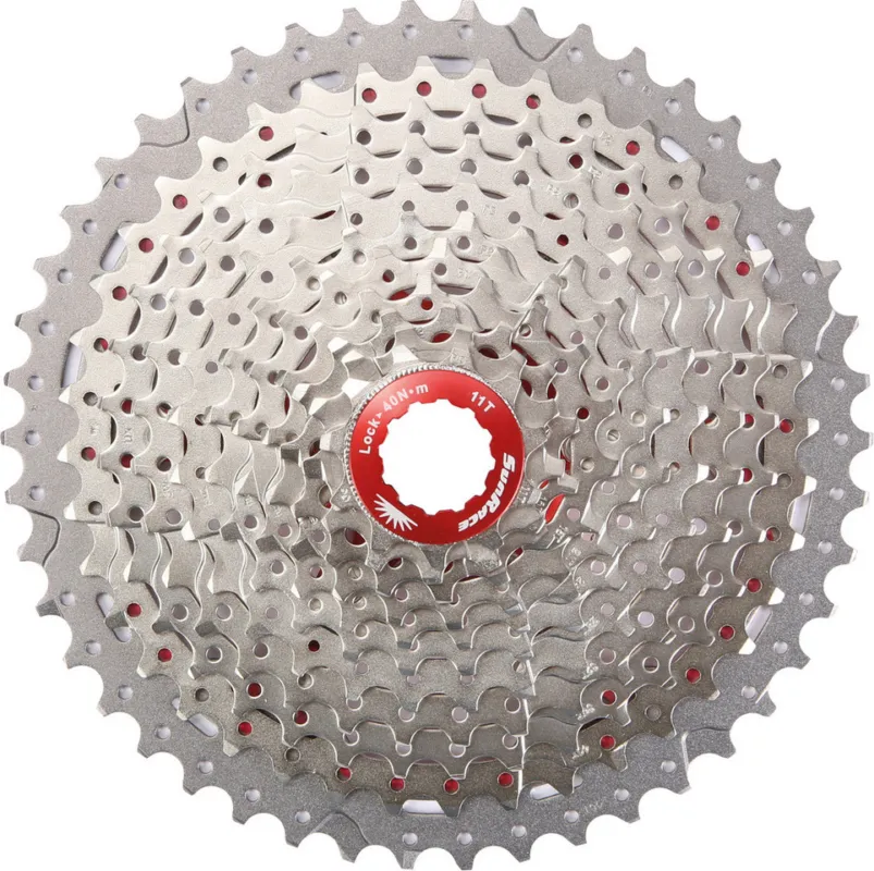 Beliebt SunRace CSMX8 11-fach Kassette - metallic silver | 11-46