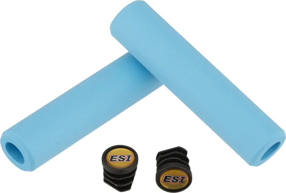 Gratis Versand ESI Chunky Silikon Lenkergriffe - aqua | 130 mm