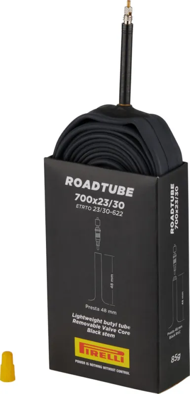 Pirelli RoadTube Schlauch für 28" - universal | 23-622 bis 30-622 | SV | 23-30 x 622 SV 48 mm | 48 mm Kracherpreis