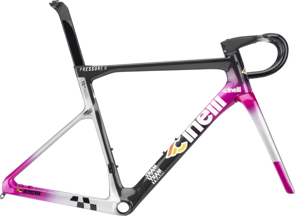 Cinelli Pressure II Team Edition 2025 Rahmenset - team edition | 45 mm | 1 1\\/8" - 1,5" tapered | S Beliebt