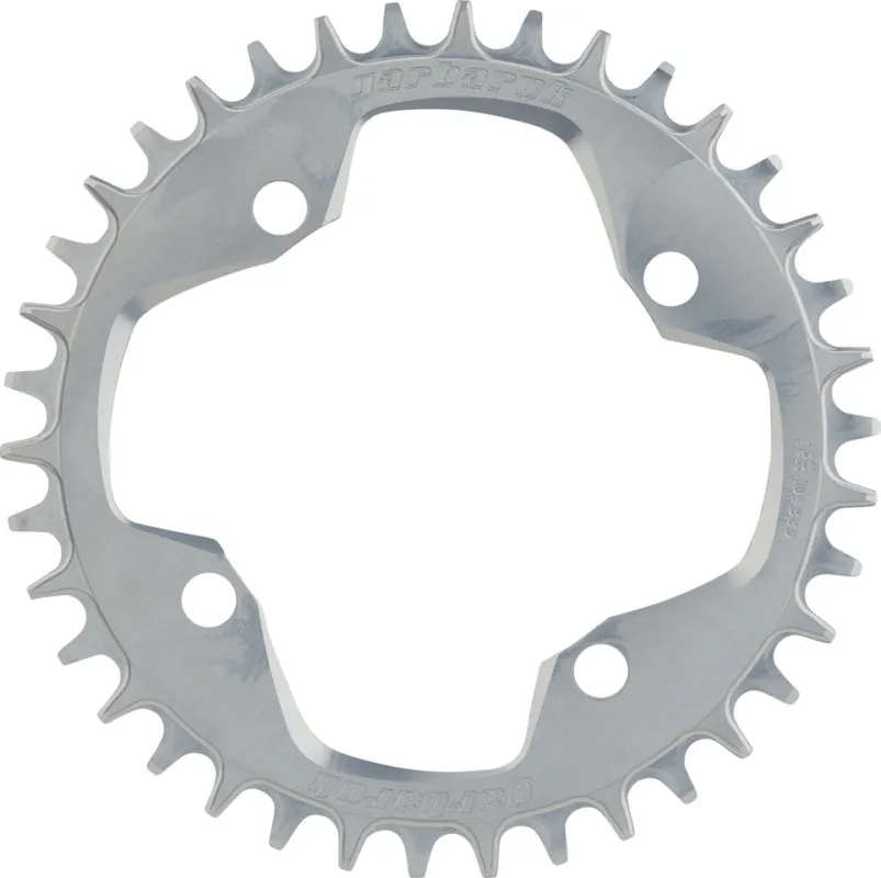 Garbaruk Kettenblatt Round 104 mm Lochkreis 1-fach - silver | 38 Z Neuheit